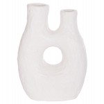 ΕΠΙΤΡΑΠΕΖΙΟ ΔΙΑΚΟΣΜΗΤΙΚΟ ΒΑΖΟ NAMENTIS HM4665.02L ΛΕΥΚΗ ΤΕΡΑΚΟΤΑ--27x13.5x37Υεκ