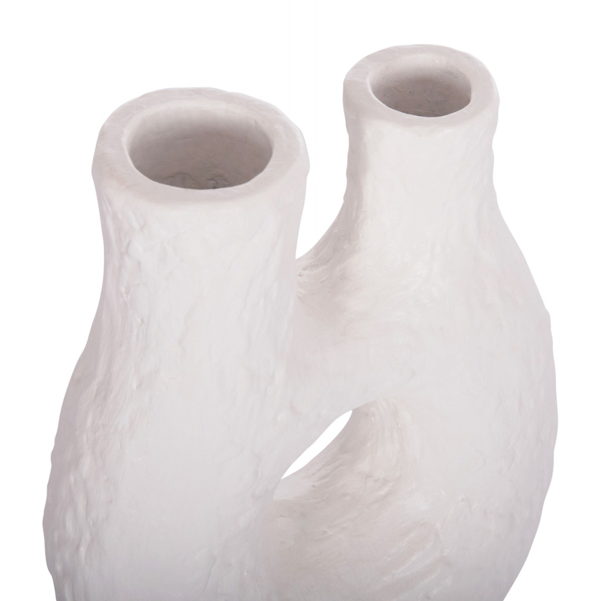 ΕΠΙΤΡΑΠΕΖΙΟ ΔΙΑΚΟΣΜΗΤΙΚΟ ΒΑΖΟ NAMENTIS HM4665.02L ΛΕΥΚΗ ΤΕΡΑΚΟΤΑ--27x13.5x37Υεκ