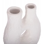 ΕΠΙΤΡΑΠΕΖΙΟ ΔΙΑΚΟΣΜΗΤΙΚΟ ΒΑΖΟ NAMENTIS HM4665.02L ΛΕΥΚΗ ΤΕΡΑΚΟΤΑ--27x13.5x37Υεκ