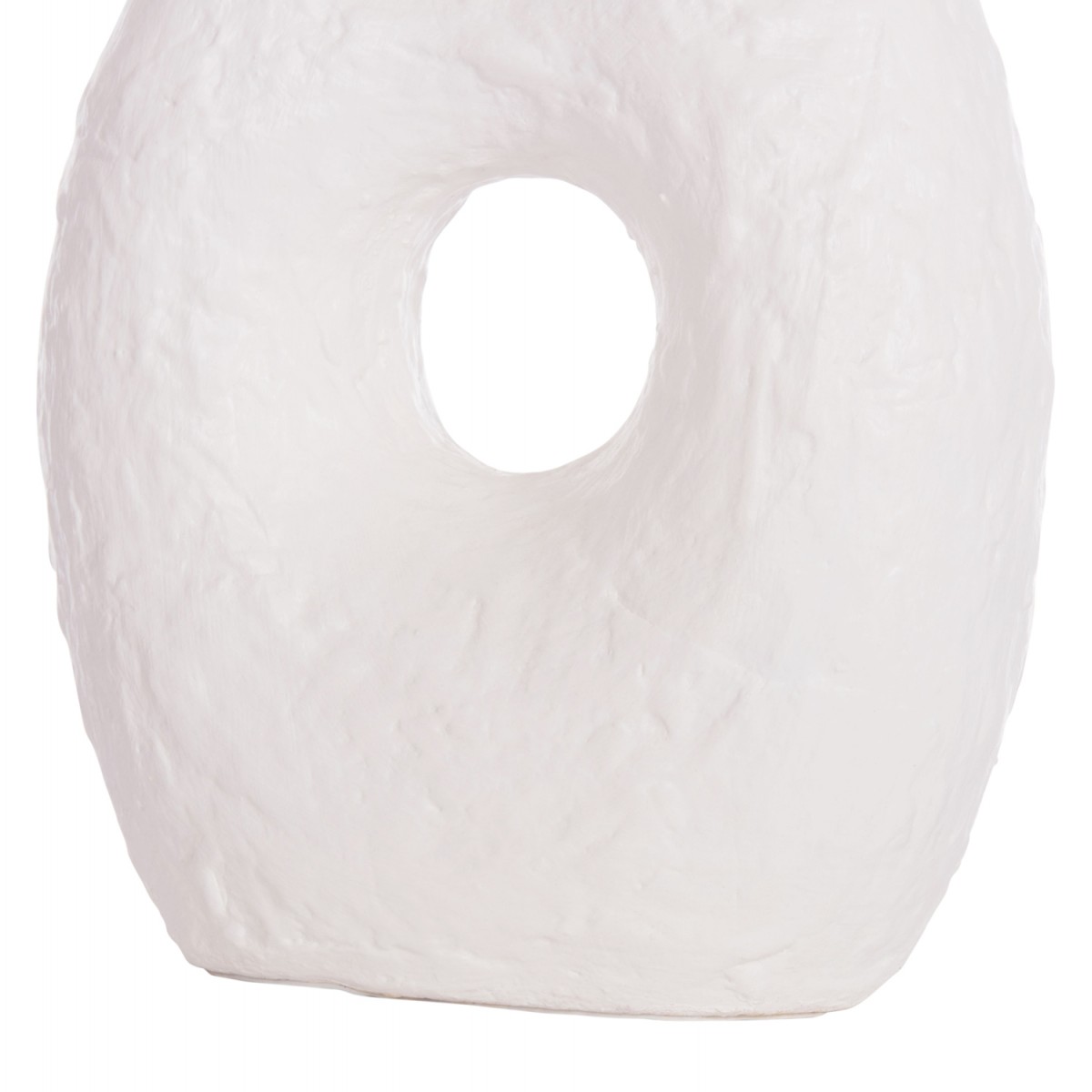 ΕΠΙΤΡΑΠΕΖΙΟ ΔΙΑΚΟΣΜΗΤΙΚΟ ΒΑΖΟ NAMENTIS HM4665.02L ΛΕΥΚΗ ΤΕΡΑΚΟΤΑ--27x13.5x37Υεκ