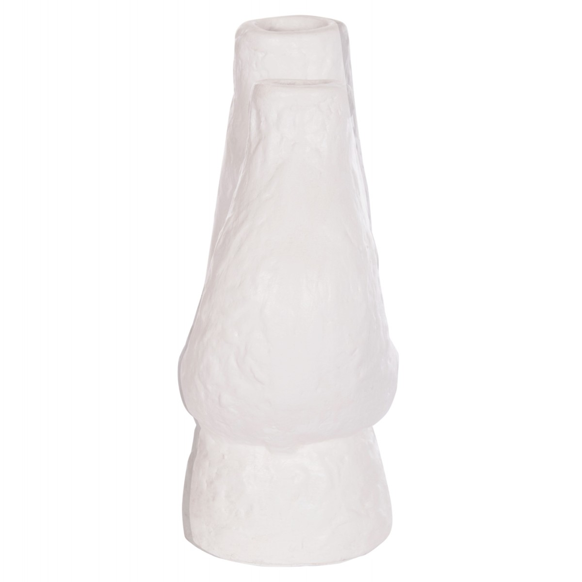 ΕΠΙΤΡΑΠΕΖΙΟ ΔΙΑΚΟΣΜΗΤΙΚΟ ΒΑΖΟ NAMENTIS HM4665.02S ΛΕΥΚΗ ΤΕΡΑΚΟΤΑ--26x15x32.5Υεκ