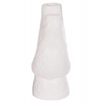 ΕΠΙΤΡΑΠΕΖΙΟ ΔΙΑΚΟΣΜΗΤΙΚΟ ΒΑΖΟ NAMENTIS HM4665.02S ΛΕΥΚΗ ΤΕΡΑΚΟΤΑ--26x15x32.5Υεκ