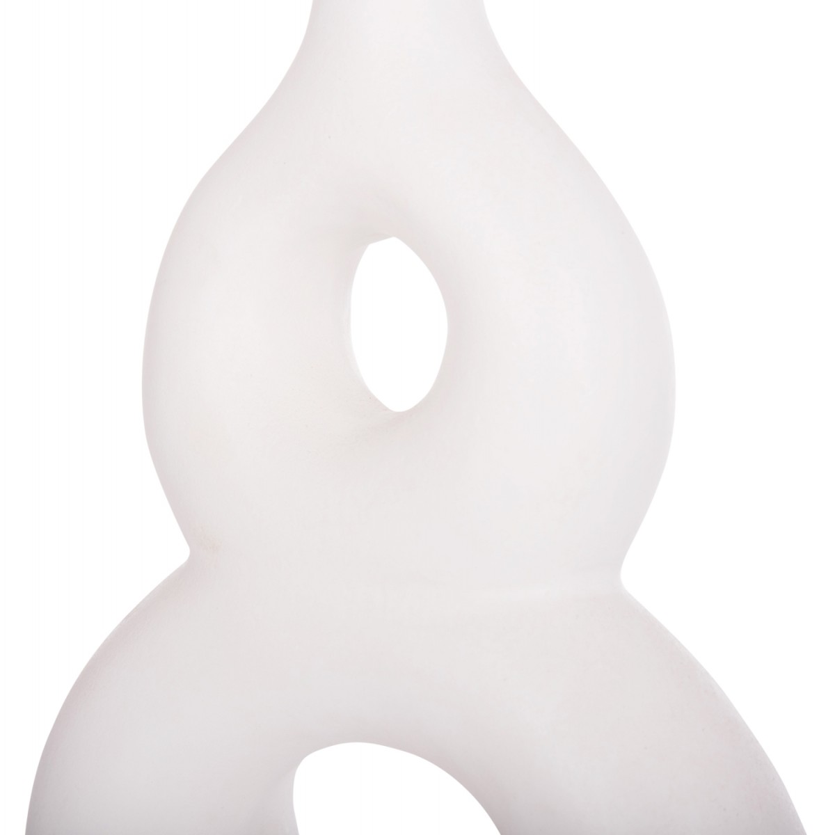 ΕΠΙΤΡΑΠΕΖΙΟ ΔΙΑΚΟΣΜΗΤΙΚΟ ΒΑΖΟ FIORIN HM4666.02S ΤΕΡΑΚΟΤΑ ΣΕ ΛΕΥΚΟ--21x7.5x31Υεκ.