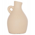 ΕΠΙΤΡΑΠΕΖΙΟ ΔΙΑΚΟΣΜΗΤΙΚΟ ΒΑΖΟ DECANT HM4667.02L ΤΕΡΑΚΟΤΑ ΣΕ ΚΡΕΜ--Φ14x21Υεκ.