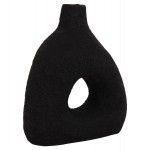 ΕΠΙΤΡΑΠΕΖΙΟ ΔΙΑΚΟΣΜΗΤΙΚΟ ΒΑΖΟ DECANT HM4667.01Μ ΤΕΡΑΚΟΤΑ ΣΕ ΜΑΥΡΟ--17x6.5x20Υεκ.