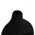 ΕΠΙΤΡΑΠΕΖΙΟ ΔΙΑΚΟΣΜΗΤΙΚΟ ΒΑΖΟ DECANT HM4667.01Μ ΤΕΡΑΚΟΤΑ ΣΕ ΜΑΥΡΟ--17x6.5x20Υεκ.