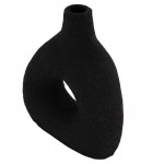 ΕΠΙΤΡΑΠΕΖΙΟ ΔΙΑΚΟΣΜΗΤΙΚΟ ΒΑΖΟ DECANT HM4667.01Μ ΤΕΡΑΚΟΤΑ ΣΕ ΜΑΥΡΟ--17x6.5x20Υεκ.