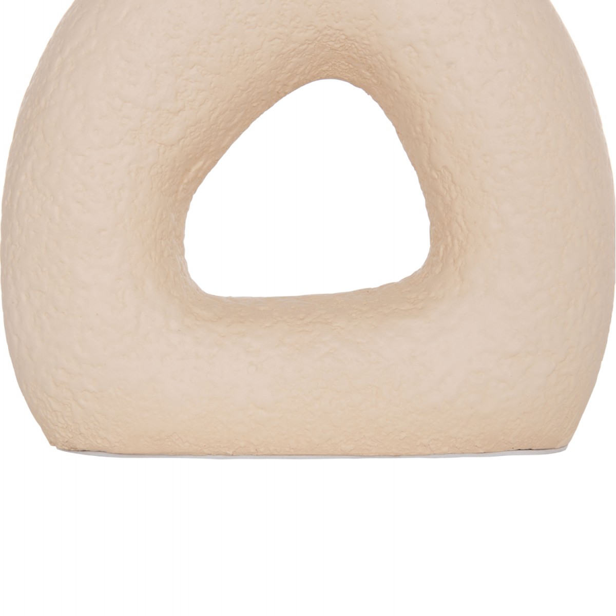 ΕΠΙΤΡΑΠΕΖΙΟ ΔΙΑΚΟΣΜΗΤΙΚΟ ΒΑΖΟ DECANT HM4667.02S ΤΕΡΑΚΟΤΑ ΣΕ ΚΡΕΜ--17.5x6.5x17Υεκ.