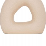 ΕΠΙΤΡΑΠΕΖΙΟ ΔΙΑΚΟΣΜΗΤΙΚΟ ΒΑΖΟ DECANT HM4667.02S ΤΕΡΑΚΟΤΑ ΣΕ ΚΡΕΜ--17.5x6.5x17Υεκ.