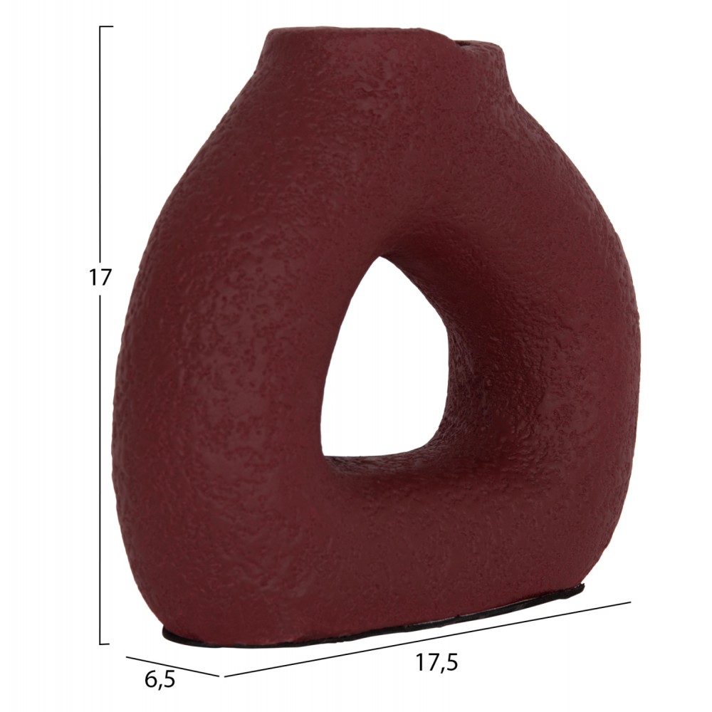 ΕΠΙΤΡΑΠΕΖΙΟ ΔΙΑΚΟΣΜΗΤΙΚΟ ΒΑΖΟ DECANT HM4667.06S ΤΕΡΑΚΟΤΑ ΣΕ ΒΥΣΣΙΝΙ--17.5x6.5x17Υεκ.