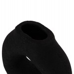 ΕΠΙΤΡΑΠΕΖΙΟ ΔΙΑΚΟΣΜΗΤΙΚΟ ΒΑΖΟ DECANT HM4667.01S ΤΕΡΑΚΟΤΑ ΣΕ ΜΑΥΡΟ--17.5x6.5x17Υεκ.