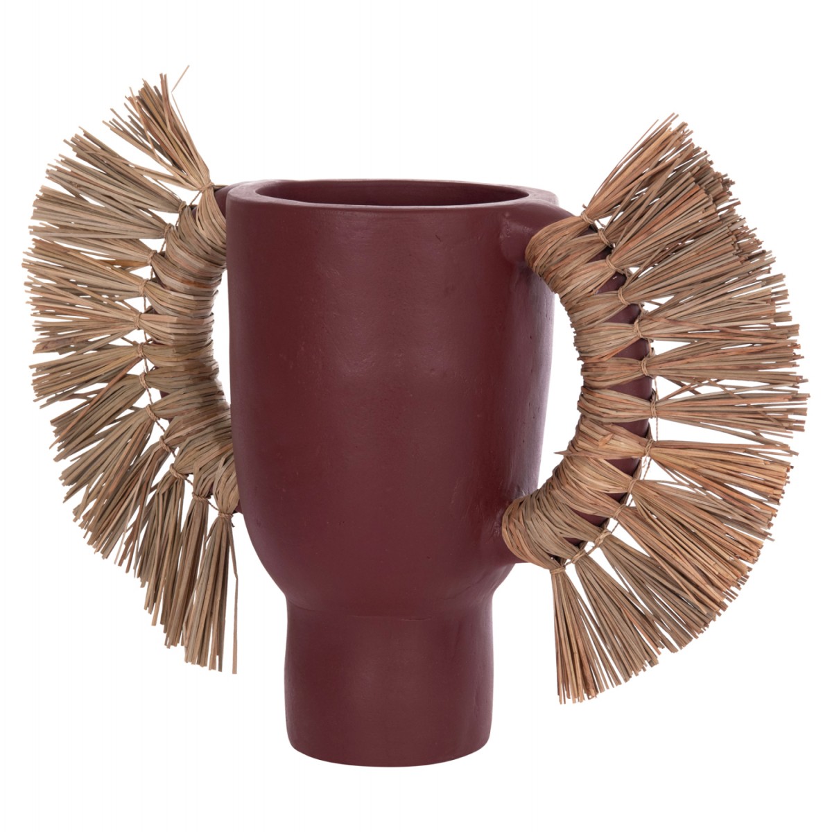 ΕΠΙΤΡΑΠΕΖΙΟ ΔΙΑΚΟΣΜΗΤΙΚΟ ΒΑΖΟ ALICA HM4668.06L ΒΥΣΣΙΝΙ ΤΕΡΑΚΟΤΑ & GRASS--64x22x38Υεκ