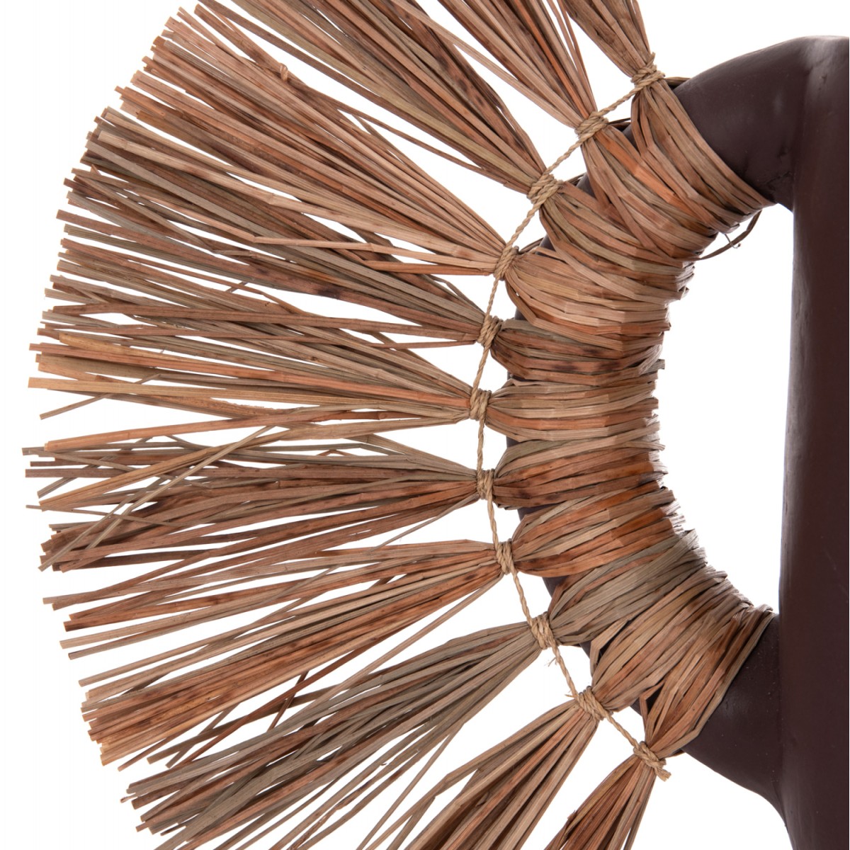 ΕΠΙΤΡΑΠΕΖΙΟ ΔΙΑΚΟΣΜΗΤΙΚΟ ΒΑΖΟ ALICA HM4668.07S ΣΟΚΟΛΑΤΙ ΤΕΡΑΚΟΤΑ & GRASS--55x19x34Υεκ