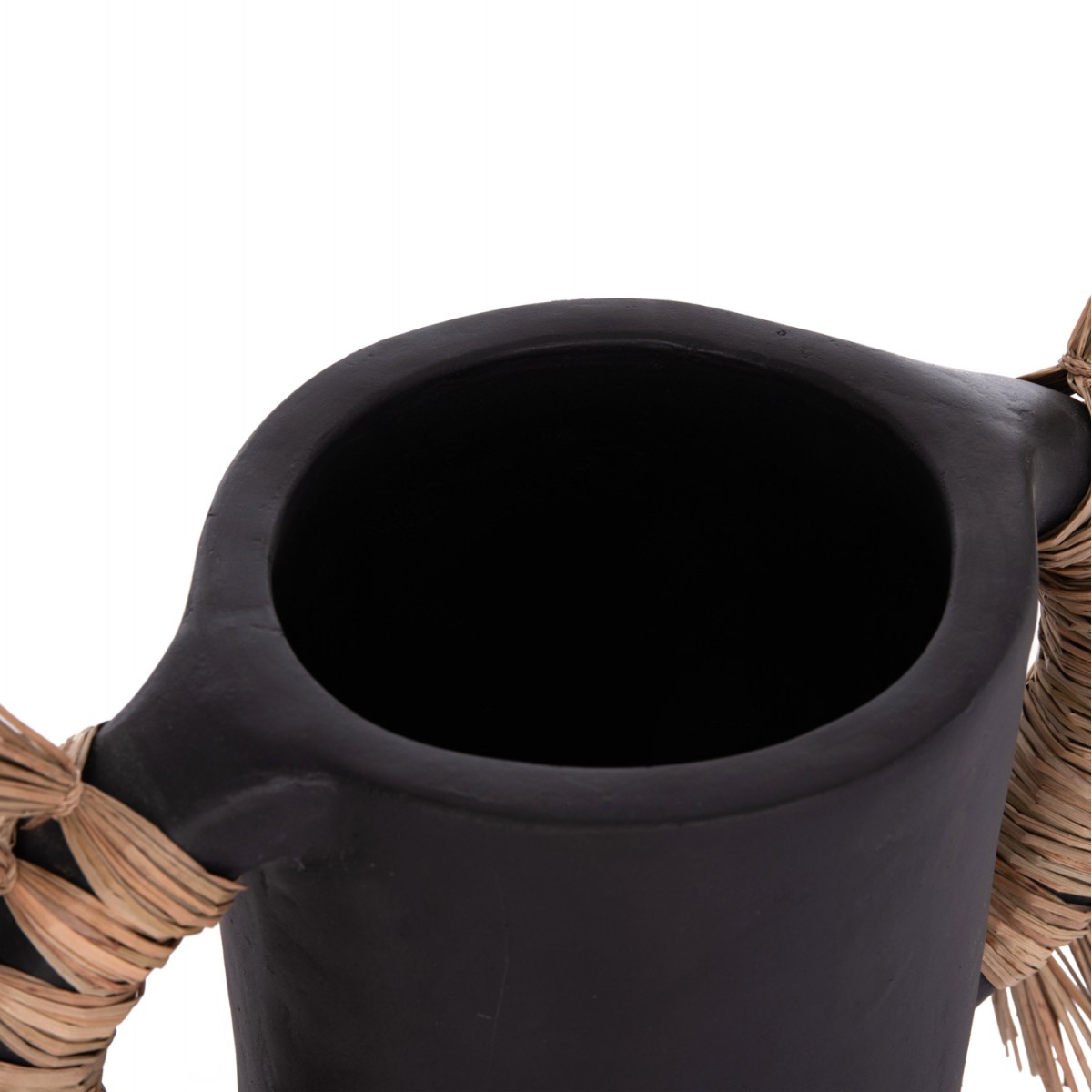 ΕΠΙΤΡΑΠΕΖΙΟ ΔΙΑΚΟΣΜΗΤΙΚΟ ΒΑΖΟ ALICA HM4668.01S ΜΑΥΡΗ ΤΕΡΑΚΟΤΑ & GRASS--55x19x34Υεκ