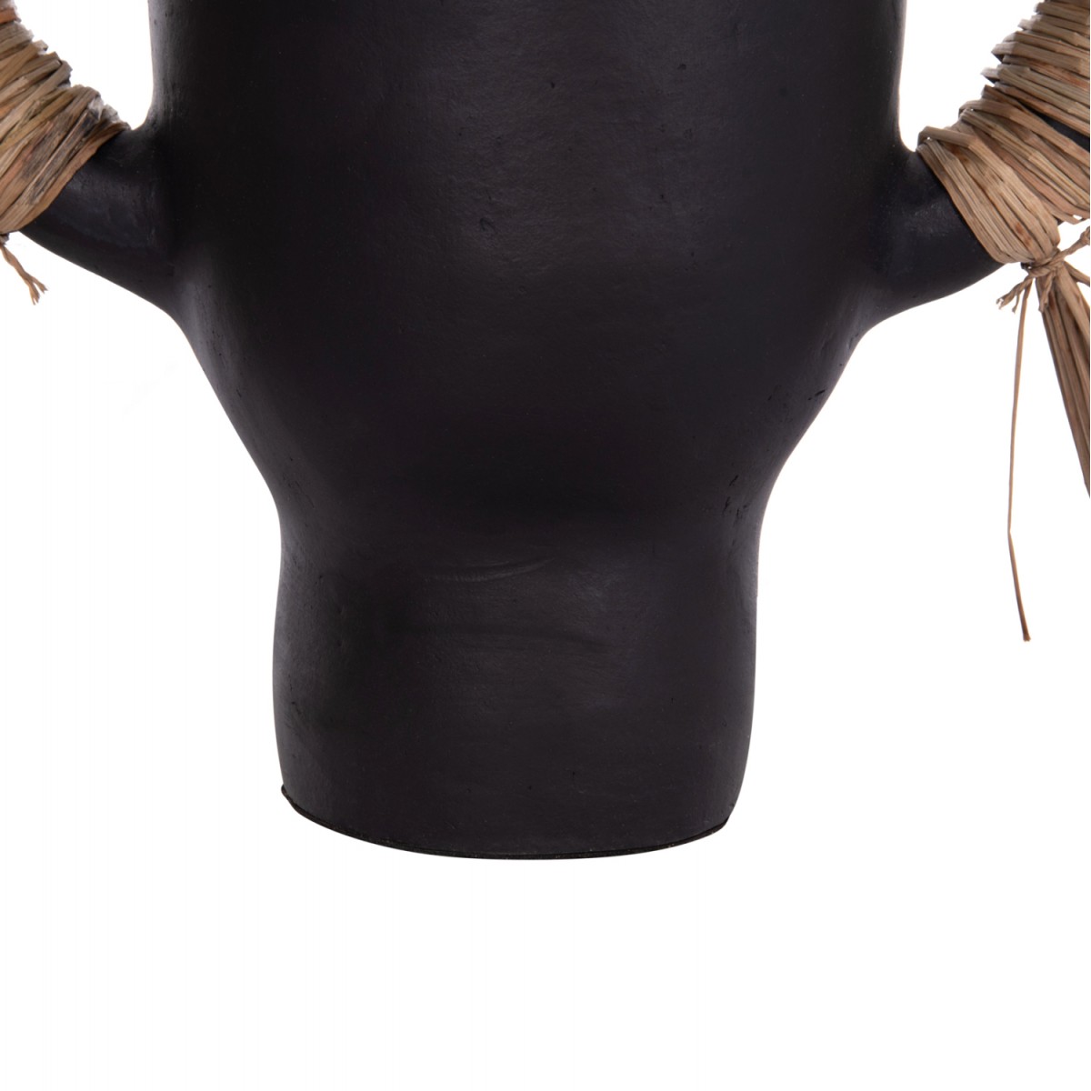 ΕΠΙΤΡΑΠΕΖΙΟ ΔΙΑΚΟΣΜΗΤΙΚΟ ΒΑΖΟ ALICA HM4668.01S ΜΑΥΡΗ ΤΕΡΑΚΟΤΑ & GRASS--55x19x34Υεκ