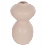 ΕΠΙΤΡΑΠΕΖΙΟ ΔΙΑΚΟΣΜΗΤΙΚΟ ΒΑΖΟ NELLY HM4669.02 ΤΕΡΑΚΟΤΑ ΣΕ ΚΡΕΜ--Φ22x35Υεκ.