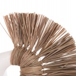 ΕΠΙΤΡΑΠΕΖΙΟ ΔΙΑΚΟΣΜΗΤΙΚΟ ALICA2 HM4671.02 ΛΕΥΚΗ ΤΕΡΑΚΟΤΑ & GRASS--44x18x50Υεκ.