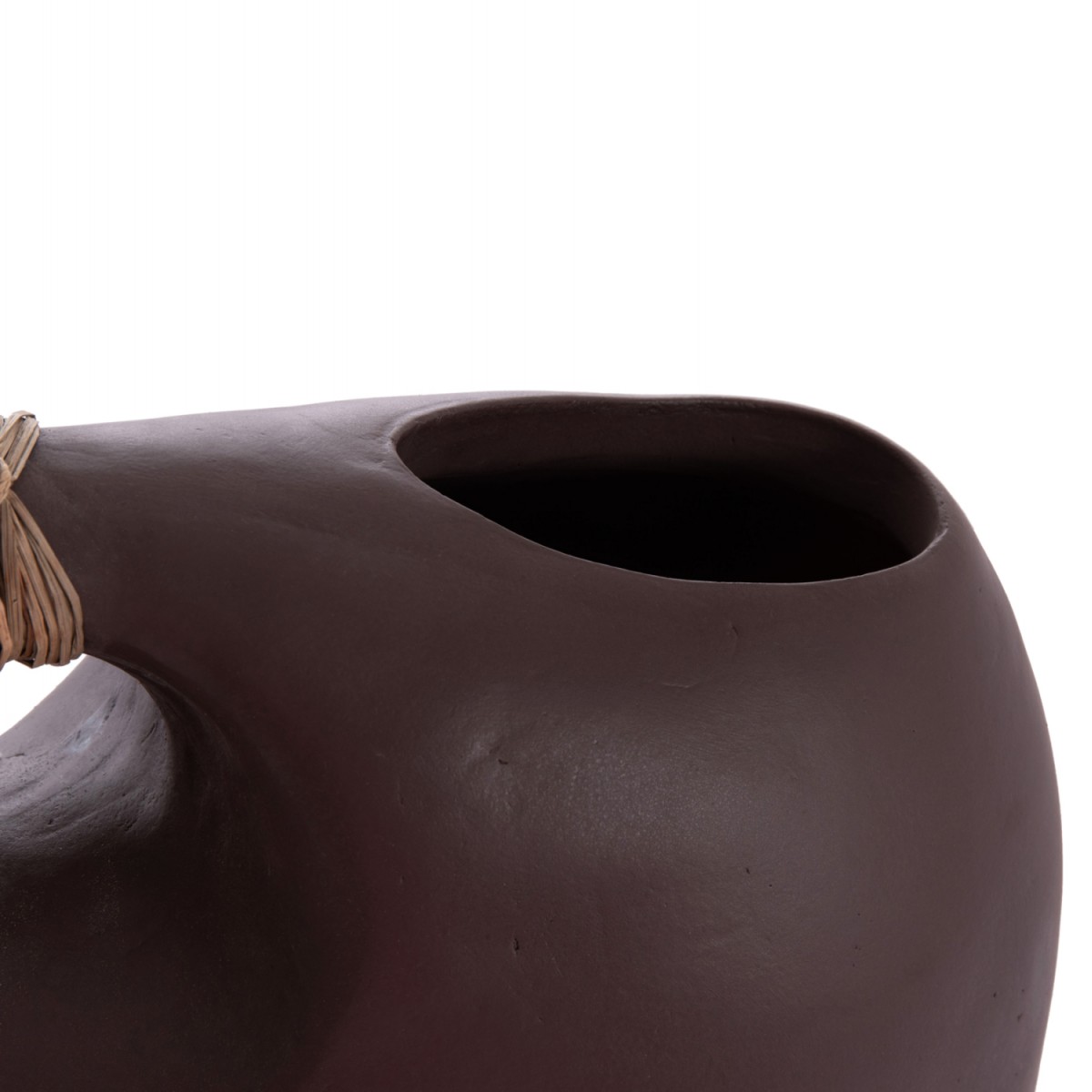 ΕΠΙΤΡΑΠΕΖΙΟ ΔΙΑΚΟΣΜΗΤΙΚΟ ALICA2 HM4671.07 ΣΟΚΟΛΑΤΙ ΤΕΡΑΚΟΤΑ & GRASS--44x18x50Υεκ.