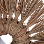 ΕΠΙΤΡΑΠΕΖΙΟ ΔΙΑΚΟΣΜΗΤΙΚΟ ALICA2 HM4671.01 ΜΑΥΡΗ ΤΕΡΑΚΟΤΑ & GRASS--44x18x50Υεκ.