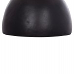 ΔΙΑΚΟΣΜΗΤΙΚΟ ΒΑΖΟ ΔΑΠΕΔΟΥ MAYNARD HM4672.01L TERRACOTTA ΜΑΥΡΟ-RATTAN Φ32x62.5Υεκ