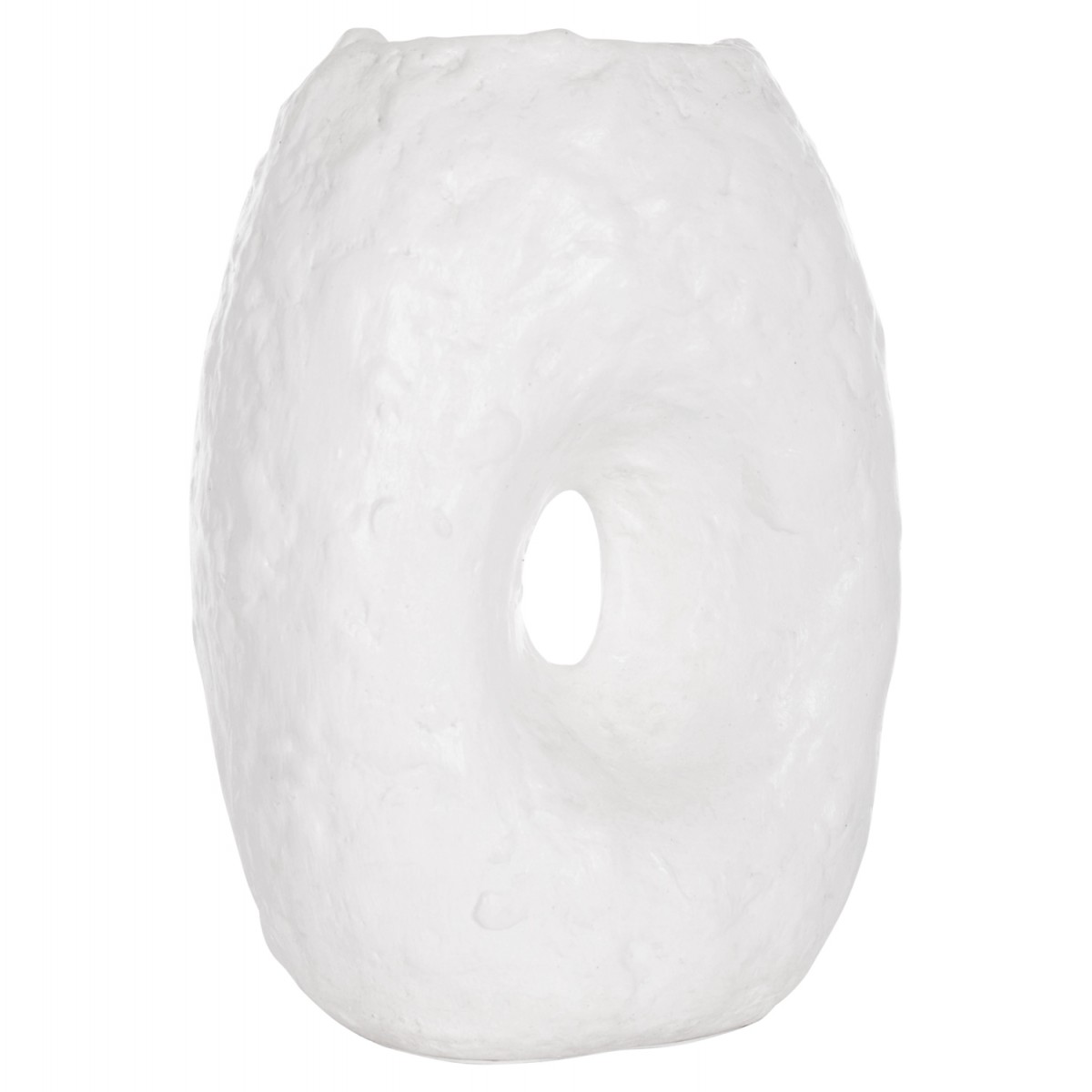 ΕΠΙΤΡΑΠΕΖΙΟ ΔΙΑΚΟΣΜΗΤΙΚΟ ΒΑΖΟ NAMENTIS HM4673.02L ΛΕΥΚΗ ΤΕΡΑΚΟΤΑ--26.5x16x36.5Υεκ