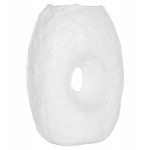 ΕΠΙΤΡΑΠΕΖΙΟ ΔΙΑΚΟΣΜΗΤΙΚΟ ΒΑΖΟ NAMENTIS HM4673.02L ΛΕΥΚΗ ΤΕΡΑΚΟΤΑ--26.5x16x36.5Υεκ