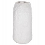 ΕΠΙΤΡΑΠΕΖΙΟ ΔΙΑΚΟΣΜΗΤΙΚΟ ΒΑΖΟ NAMENTIS HM4673.02L ΛΕΥΚΗ ΤΕΡΑΚΟΤΑ--26.5x16x36.5Υεκ