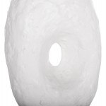 ΕΠΙΤΡΑΠΕΖΙΟ ΔΙΑΚΟΣΜΗΤΙΚΟ ΒΑΖΟ NAMENTIS HM4673.02L ΛΕΥΚΗ ΤΕΡΑΚΟΤΑ--26.5x16x36.5Υεκ