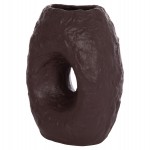 ΕΠΙΤΡΑΠΕΖΙΟ ΔΙΑΚΟΣΜΗΤΙΚΟ ΒΑΖΟ NAMENTIS HM4673.07L ΣΟΚΟΛΑΤΙ ΤΕΡΑΚΟΤΑ--26.5x16x36.5Υεκ