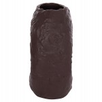 ΕΠΙΤΡΑΠΕΖΙΟ ΔΙΑΚΟΣΜΗΤΙΚΟ ΒΑΖΟ NAMENTIS HM4673.07L ΣΟΚΟΛΑΤΙ ΤΕΡΑΚΟΤΑ--26.5x16x36.5Υεκ