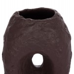 ΕΠΙΤΡΑΠΕΖΙΟ ΔΙΑΚΟΣΜΗΤΙΚΟ ΒΑΖΟ NAMENTIS HM4673.07L ΣΟΚΟΛΑΤΙ ΤΕΡΑΚΟΤΑ--26.5x16x36.5Υεκ