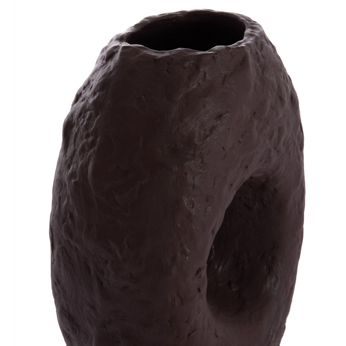 ΕΠΙΤΡΑΠΕΖΙΟ ΔΙΑΚΟΣΜΗΤΙΚΟ ΒΑΖΟ NAMENTIS HM4673.07L ΣΟΚΟΛΑΤΙ ΤΕΡΑΚΟΤΑ--26.5x16x36.5Υεκ