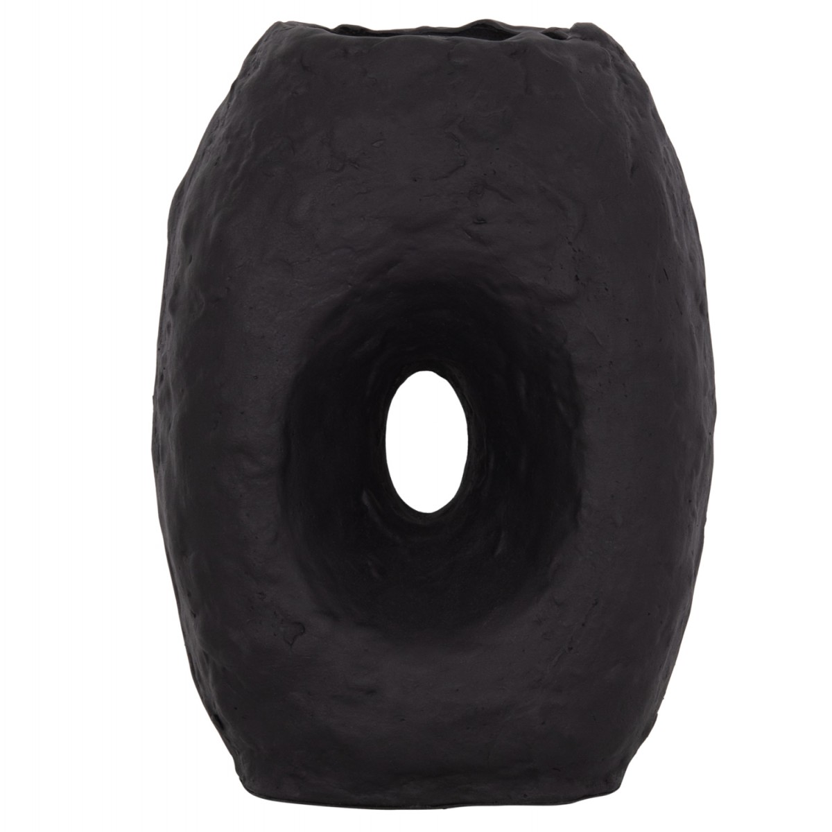 ΕΠΙΤΡΑΠΕΖΙΟ ΔΙΑΚΟΣΜΗΤΙΚΟ ΒΑΖΟ NAMENTIS HM4673.01L ΜΑΥΡΗ ΤΕΡΑΚΟΤΑ--26.5x16x36.5Υεκ