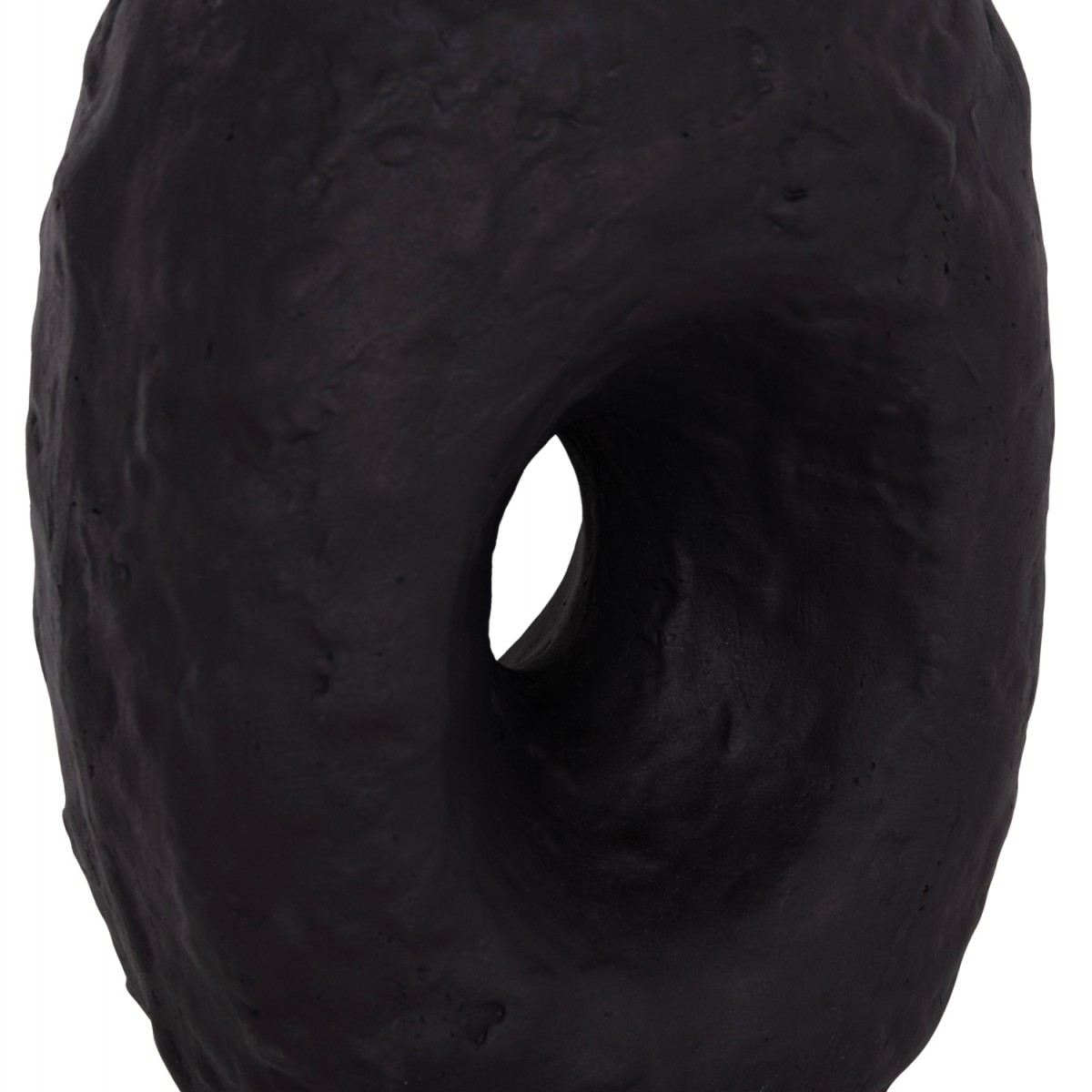 ΕΠΙΤΡΑΠΕΖΙΟ ΔΙΑΚΟΣΜΗΤΙΚΟ ΒΑΖΟ NAMENTIS HM4673.01L ΜΑΥΡΗ ΤΕΡΑΚΟΤΑ--26.5x16x36.5Υεκ