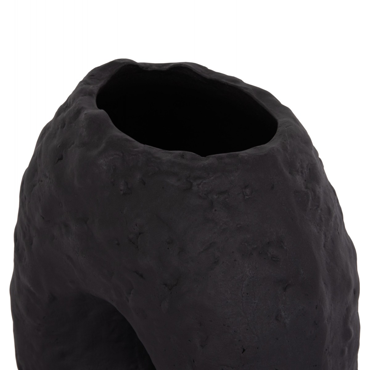 ΕΠΙΤΡΑΠΕΖΙΟ ΔΙΑΚΟΣΜΗΤΙΚΟ ΒΑΖΟ NAMENTIS HM4673.01L ΜΑΥΡΗ ΤΕΡΑΚΟΤΑ--26.5x16x36.5Υεκ