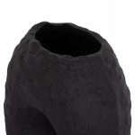 ΕΠΙΤΡΑΠΕΖΙΟ ΔΙΑΚΟΣΜΗΤΙΚΟ ΒΑΖΟ NAMENTIS HM4673.01L ΜΑΥΡΗ ΤΕΡΑΚΟΤΑ--26.5x16x36.5Υεκ