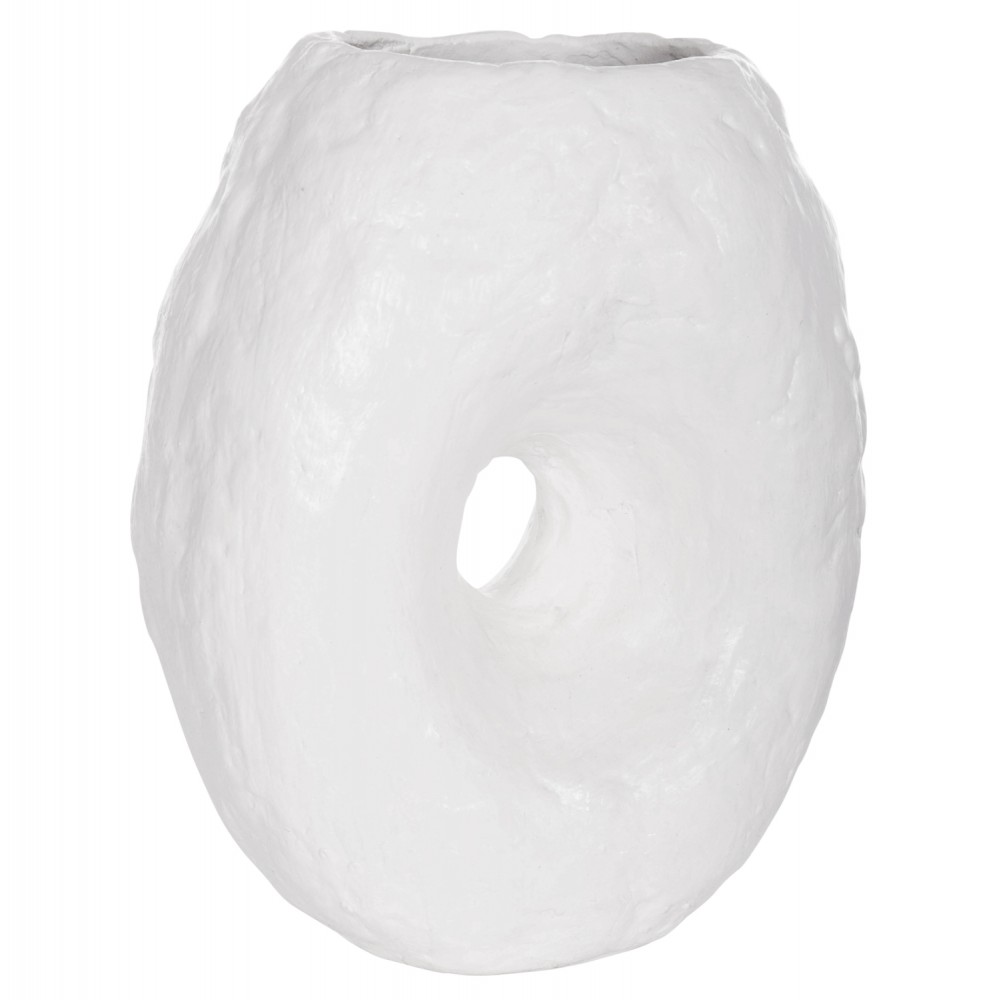 ΕΠΙΤΡΑΠΕΖΙΟ ΔΙΑΚΟΣΜΗΤΙΚΟ ΒΑΖΟ NAMENTIS HM4673.02S ΛΕΥΚΗ ΤΕΡΑΚΟΤΑ--22x13x28Υεκ