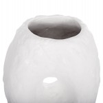 ΕΠΙΤΡΑΠΕΖΙΟ ΔΙΑΚΟΣΜΗΤΙΚΟ ΒΑΖΟ NAMENTIS HM4673.02S ΛΕΥΚΗ ΤΕΡΑΚΟΤΑ--22x13x28Υεκ