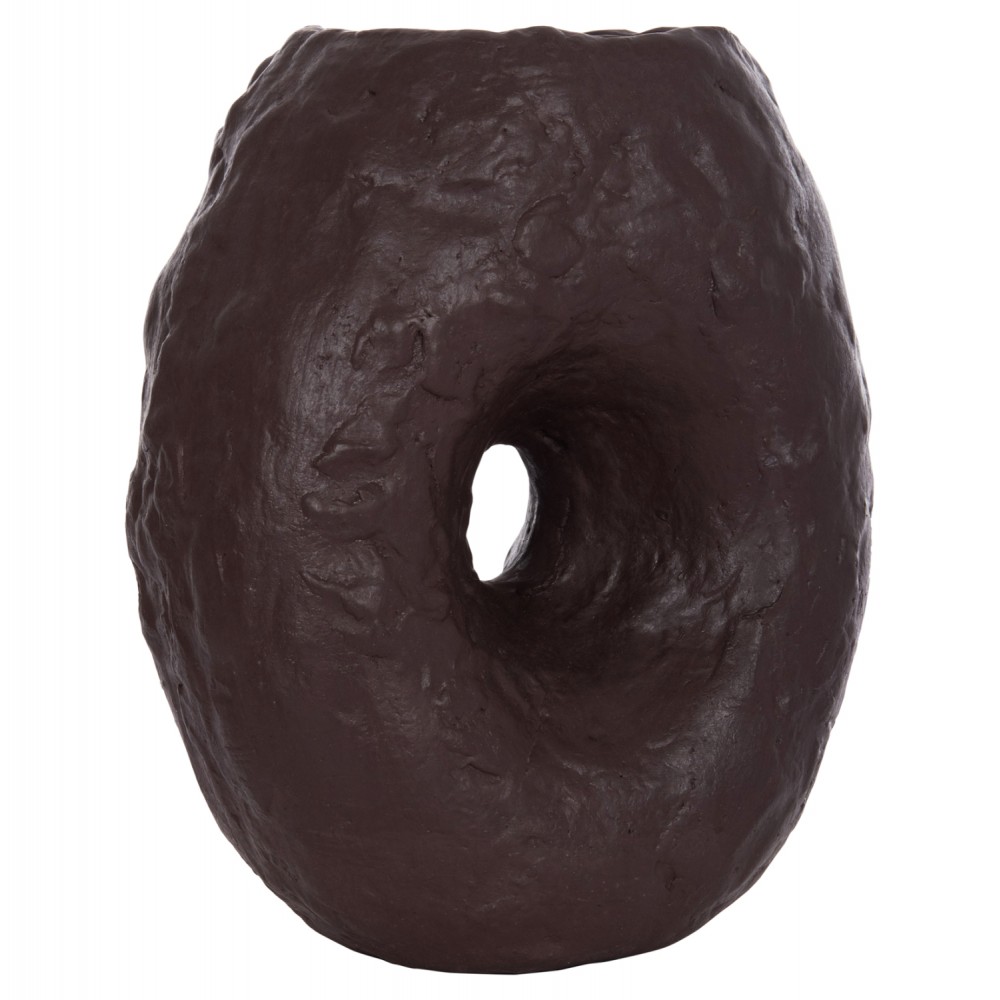 ΕΠΙΤΡΑΠΕΖΙΟ ΔΙΑΚΟΣΜΗΤΙΚΟ ΒΑΖΟ NAMENTIS HM4673.07S ΣΟΚΟΛΑΤΙ ΤΕΡΑΚΟΤΑ--22x13x28Υεκ