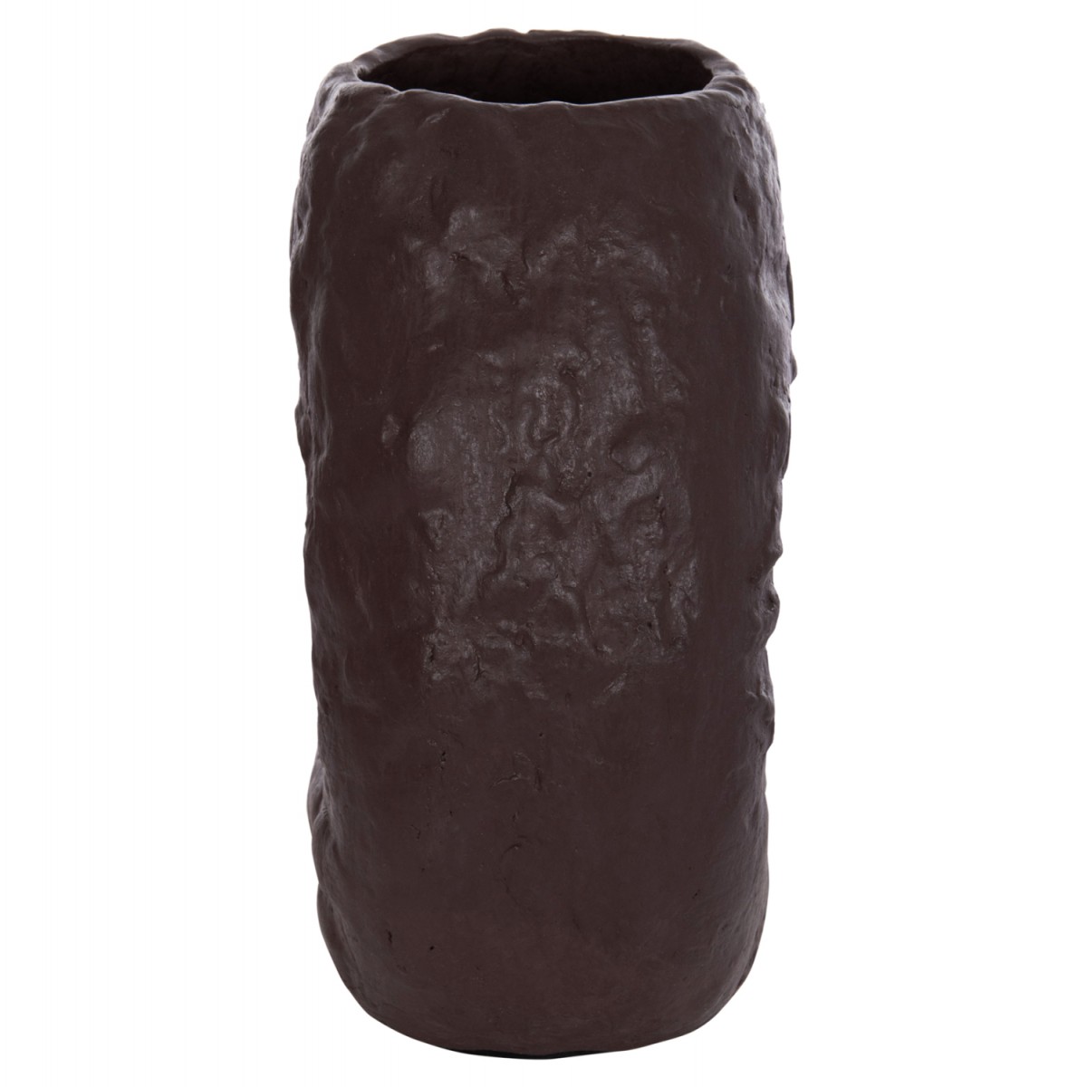 ΕΠΙΤΡΑΠΕΖΙΟ ΔΙΑΚΟΣΜΗΤΙΚΟ ΒΑΖΟ NAMENTIS HM4673.07S ΣΟΚΟΛΑΤΙ ΤΕΡΑΚΟΤΑ--22x13x28Υεκ