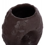 ΕΠΙΤΡΑΠΕΖΙΟ ΔΙΑΚΟΣΜΗΤΙΚΟ ΒΑΖΟ NAMENTIS HM4673.07S ΣΟΚΟΛΑΤΙ ΤΕΡΑΚΟΤΑ--22x13x28Υεκ