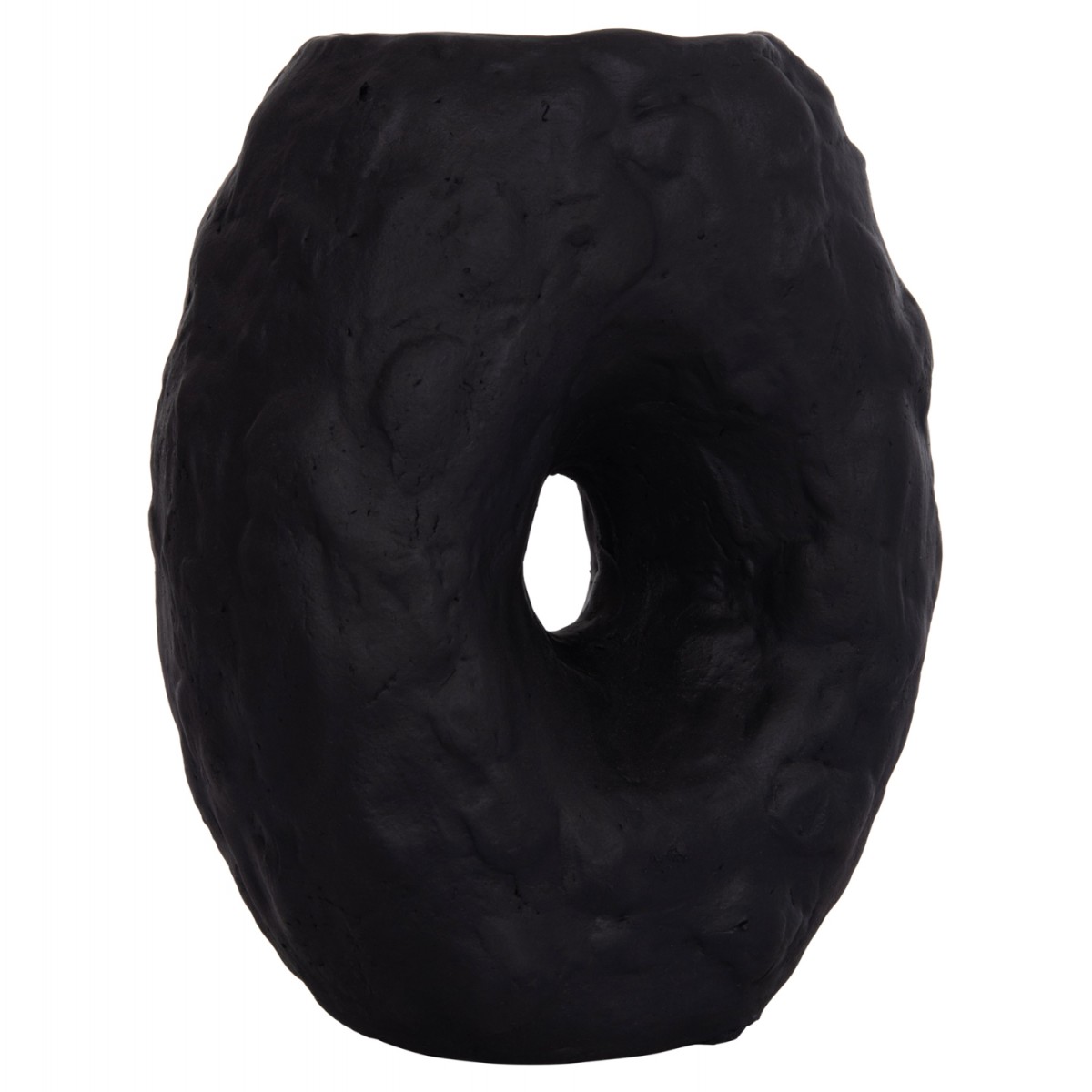 ΕΠΙΤΡΑΠΕΖΙΟ ΔΙΑΚΟΣΜΗΤΙΚΟ ΒΑΖΟ NAMENTIS HM4673.01S ΜΑΥΡΗ ΤΕΡΑΚΟΤΑ--22x13x28Υεκ