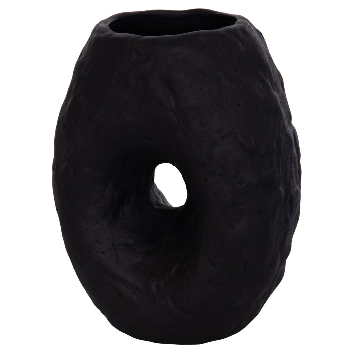 ΕΠΙΤΡΑΠΕΖΙΟ ΔΙΑΚΟΣΜΗΤΙΚΟ ΒΑΖΟ NAMENTIS HM4673.01S ΜΑΥΡΗ ΤΕΡΑΚΟΤΑ--22x13x28Υεκ