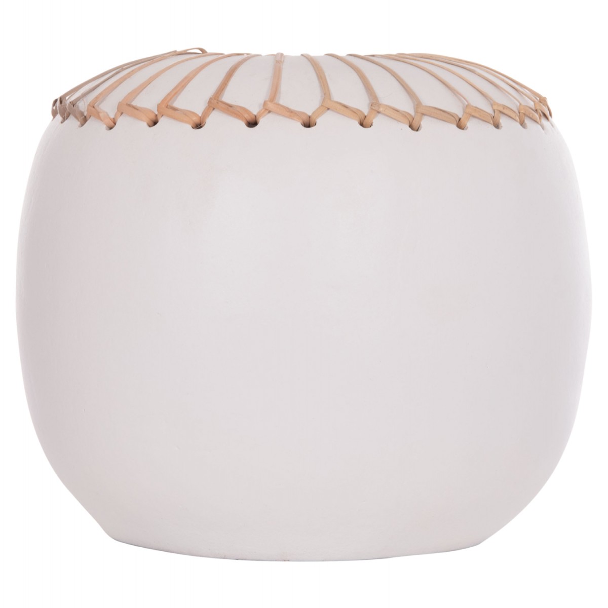 ΕΠΙΤΡΑΠΕΖΙΟ ΔΙΑΚΟΣΜΗΤΙΚΟ ΒΑΖΟ LENNOX HM4675.02L TΕΡΑΚΟΤΑ ΣΕ ΛΕΥΚΟ--Φ22x20Υεκ.