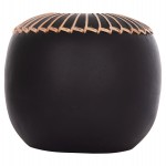 ΕΠΙΤΡΑΠΕΖΙΟ ΔΙΑΚΟΣΜΗΤΙΚΟ ΒΑΖΟ LENNOX HM4675.01L TΕΡΑΚΟΤΑ ΣΕ ΜΑΥΡΟ--Φ22x20Υεκ.