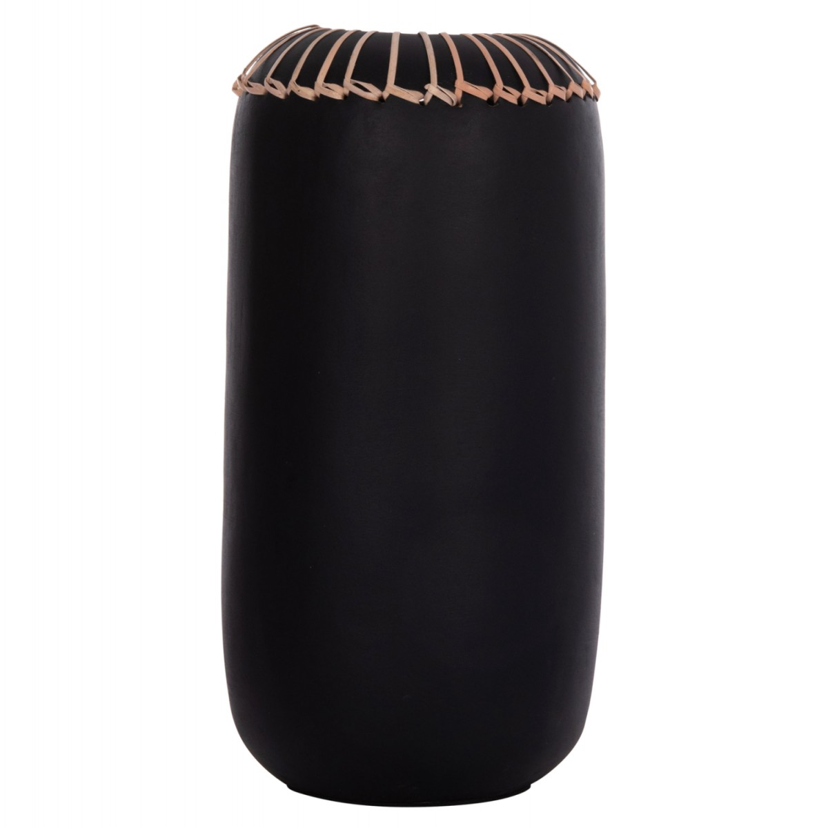 ΕΠΙΤΡΑΠΕΖΙΟ ΔΙΑΚΟΣΜΗΤΙΚΟ ΒΑΖΟ LENNOX HM4675.01S TΕΡΑΚΟΤΑ ΣΕ ΜΑΥΡΟ--Φ18x33Υεκ.