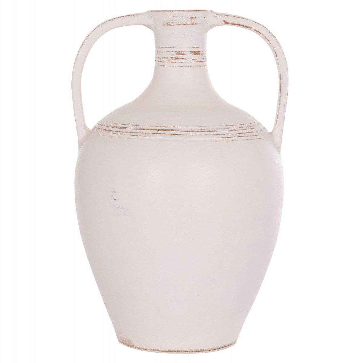 ΔΙΑΚΟΣΜΗΤΙΚΟΣ ΑΜΦΟΡΕΑΣ FEAX HM4676.02L ΛΕΥΚΗ ΤΕΡΑΚΟΤΑ--35x35x58Υεκ.