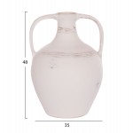 ΔΙΑΚΟΣΜΗΤΙΚΟΣ ΑΜΦΟΡΕΑΣ FEAX HM4676.02S ΛΕΥΚΗ ΤΕΡΑΚΟΤΑ--35x35x48Υεκ.