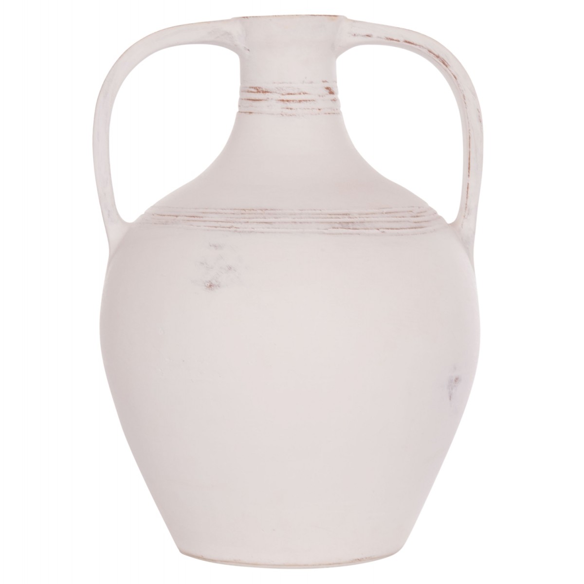 ΔΙΑΚΟΣΜΗΤΙΚΟΣ ΑΜΦΟΡΕΑΣ FEAX HM4676.02S ΛΕΥΚΗ ΤΕΡΑΚΟΤΑ--35x35x48Υεκ.