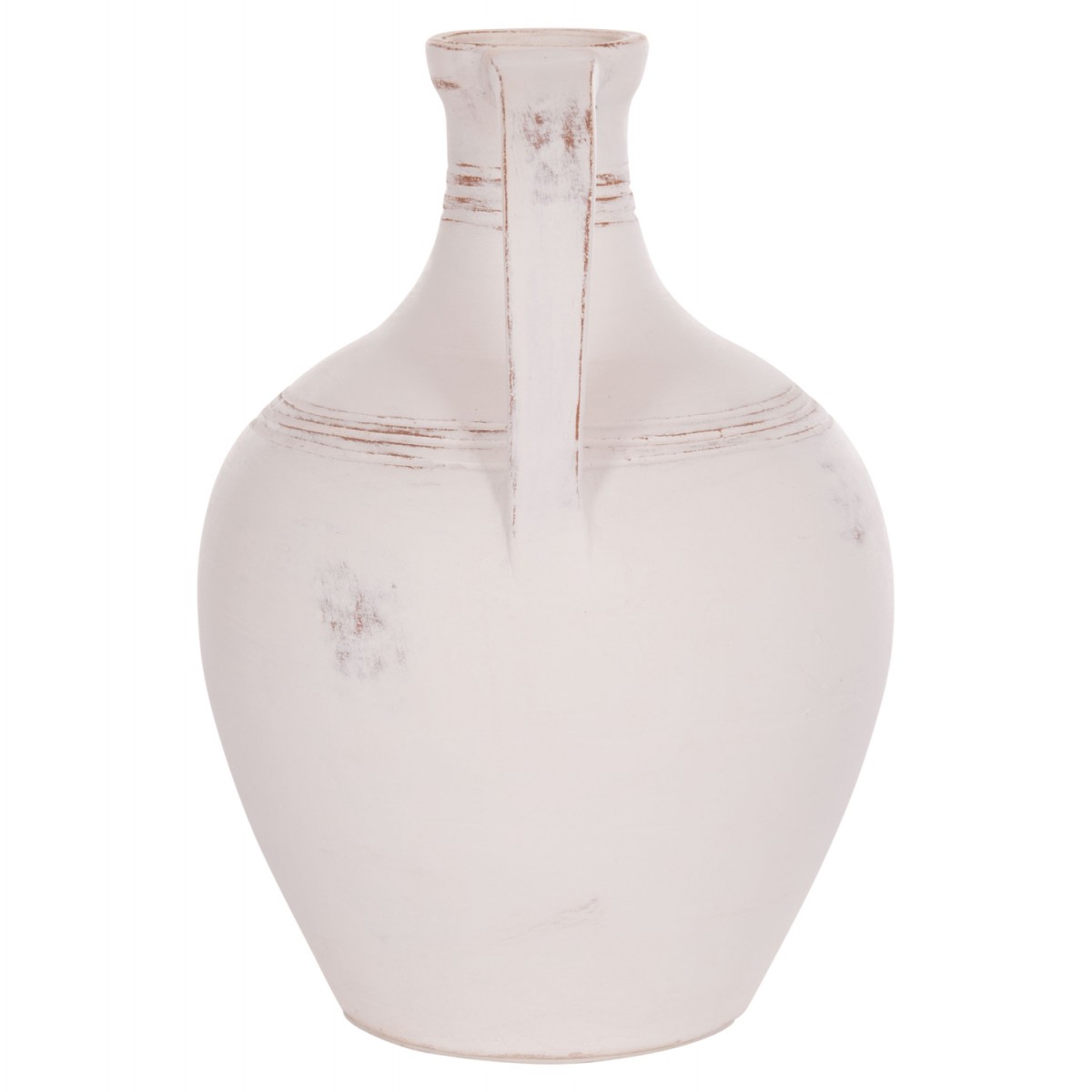 ΔΙΑΚΟΣΜΗΤΙΚΟΣ ΑΜΦΟΡΕΑΣ FEAX HM4676.02S ΛΕΥΚΗ ΤΕΡΑΚΟΤΑ--35x35x48Υεκ.